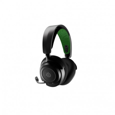 Headphones - SteelSeries Arctis Nova 7X Gaming Headset, Wireless, Noise-Canceling Mic, Black, Green