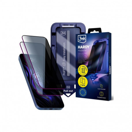 3mk kaitseklaas Hardy Privzone 9H Apple iPhone 13/13pro/14/16E/17E