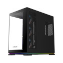 Krux Atron (black, panoramic tempered glass)