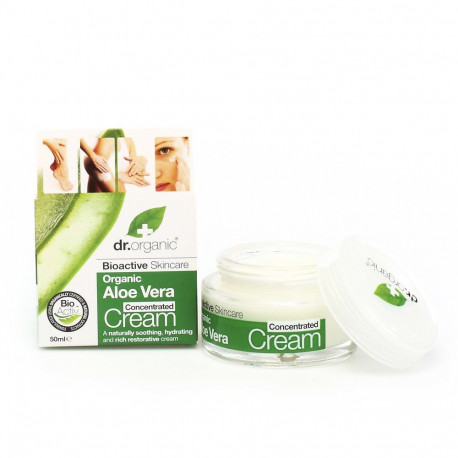 DR. ORGANIC kontsentreeritud kreem aloe vera 50ml