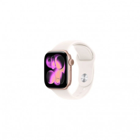 Apple Watch Series 11 (2025) GPS 42mm Rose Gold Alu Case, Light Blush Sport Band M/L EU MEU44 - ONLY