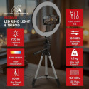 Maclean ringvalgusti LED 10" MCE610