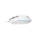 Logitech G102 Lightsync valge mänguhiir
