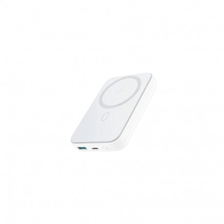 Joyroom JR-W020 20W Mini magnetic wireless power bank 10000mAh White with USB to Type-C 0.25m Cable 
