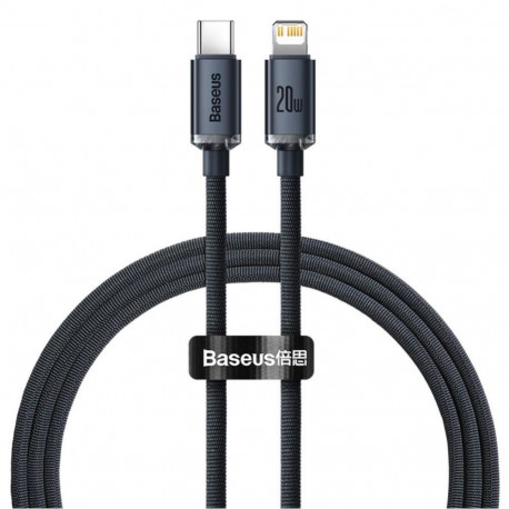 Baseus CABLE LIGHTNING TO USB 1.2M/BLACK CAJY000201