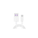 Huawei cable USB-A - USB-C 5A, white
