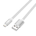 Evelatus kaabel Apple Lightning MFI04 2m, hõbedane