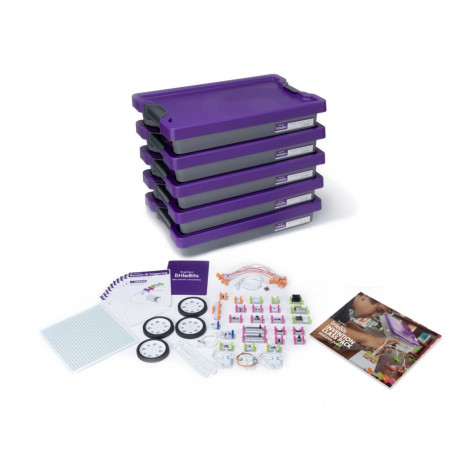 LittleBits leiutamiskomplekt klassipakk 5 komplekti