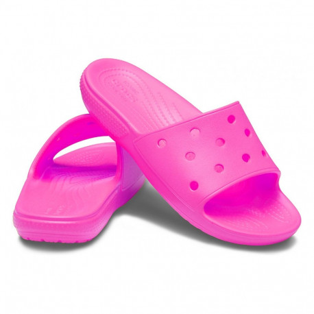 Klapki damskie Crocs Classic Slide różowe 206121 6QQ 39-40