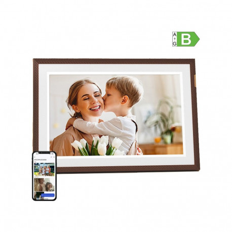 Digital Photo Frame - Arzopa D10 10.1" 1280x800 32GB Expandable Dark Brown