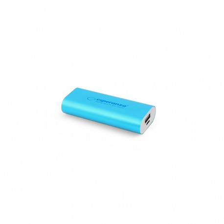 EMP105B Esperanza power bank 4400mah hadron niebieski