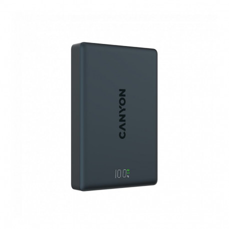 CANYON magnetic power bank OnPower 511 PD20W 10000mAh Aluminium Interstellar Black