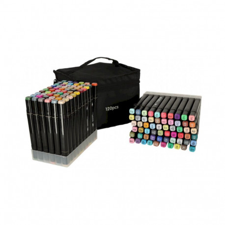 RoGer Double-sided alcohol markers 120pcs