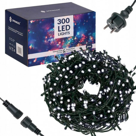 Springos CL0325 300 Led Cold White