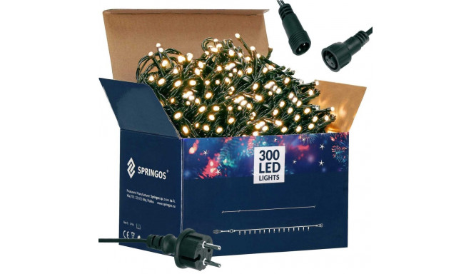 Springos CL0324 300 Led Warm White