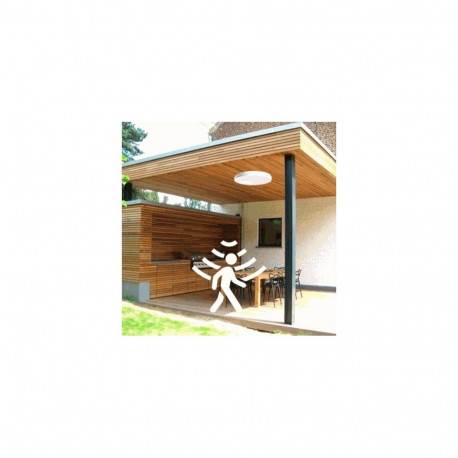 Visional LED Waterproof luminaire with PIR motion sensor 20W, 3CCT, 2400Lm