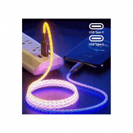 Fusion Accessories LED USB-C - USB-C 30W , 1M