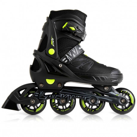 BLACKWHEELS Blackwheels adjustable skates Sonic green-black size 36-39