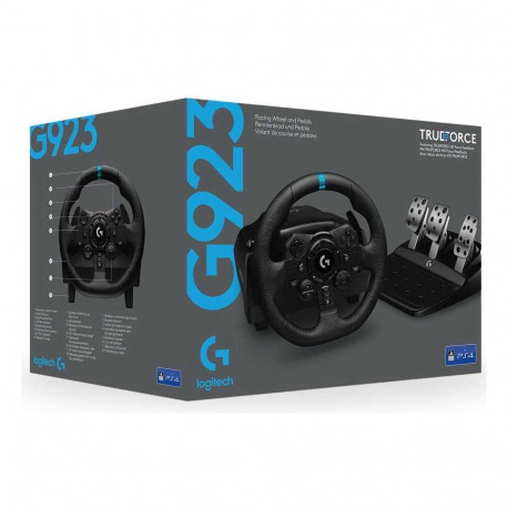 Logitech G923 TrueForce Racing Wheel and Pedals for PS5, PS4, PS3 and PC