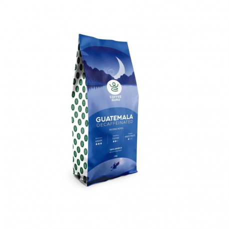 CoffeeGuru Kafijas pupiņas Coffee Guru Bezkofeīna Guatemala, 1 kg