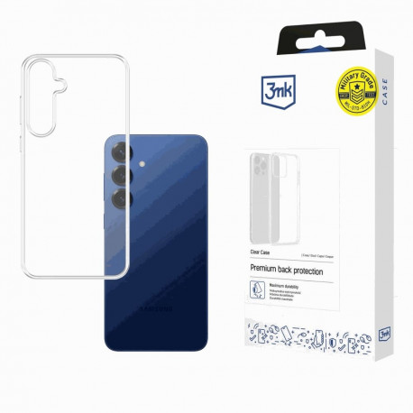 3MK Clear Case for Samsung Galaxy S25 FE