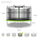 Zipro Jump Pro Inner Net 12FT 374cm