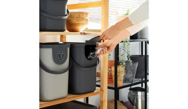 ROTHO Albula Cappuccino - waste sorting container - 25l
