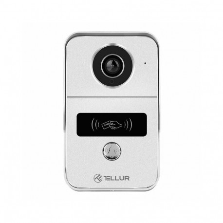 Tellur Smart WiFi Video DoorBell 1080P, Unlock function, Indo