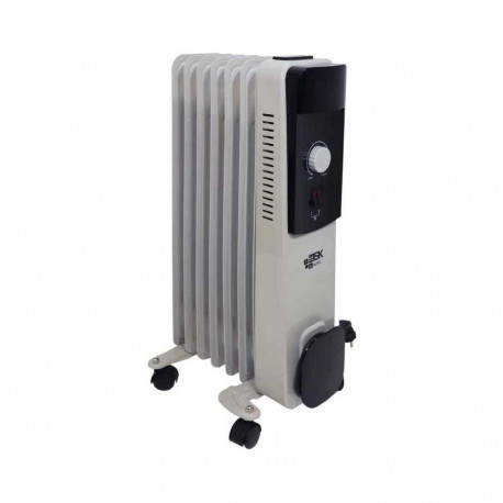 BESK Oil-filled radiator, 7 sections, 1500W 9131541