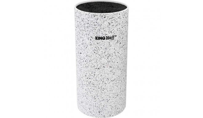 KingHoff KNIFE BLOCK WITH MARBLE COATING KH-1092