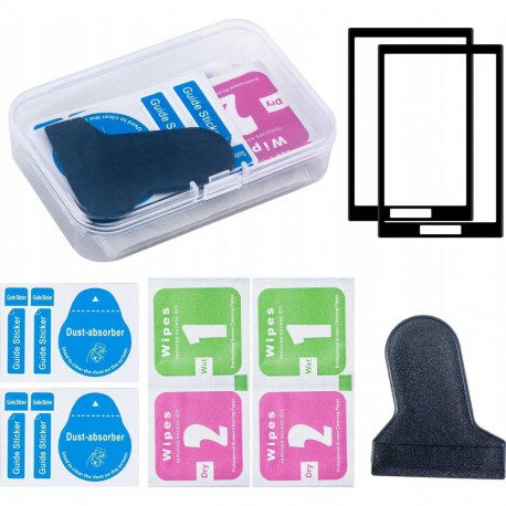 Sunnylife 2 sets Tempered Glass Film for Insta360 X4 (IST-BHM799)