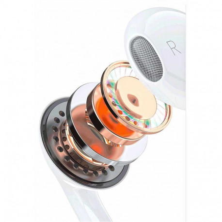 Dudao X14PROL-W1 Earphones with Lightning Connector White
