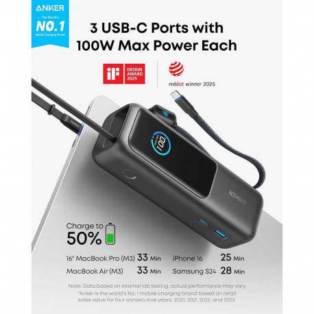 Anker A1695H11 25000mAh 165W Grey
