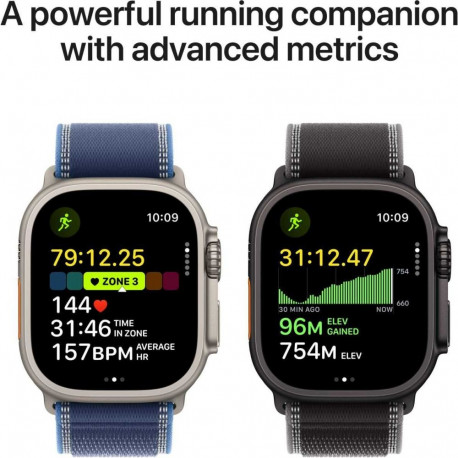 Apple Watch Ultra 3 49mm Black Titanium/Black Ocean Band