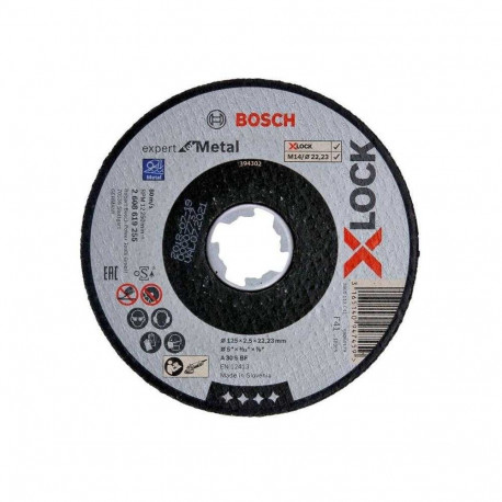 Bosch X-LOCK cutting disc 125X2,5mm EfM ger. - 2608619255