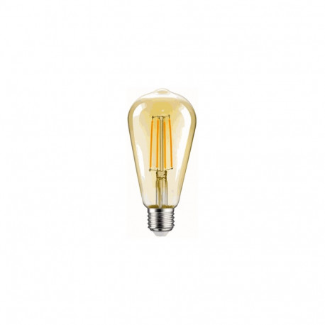 Visional LED Filament bulb E27, ST64, 12W, 1380lm, 3000K, 360°, amber