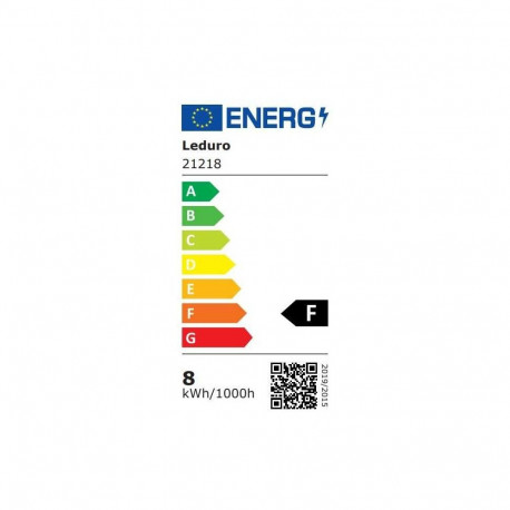 Leduro A60 LED Bulb E27 8W 21218