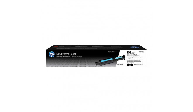 HP No. 103AD Neverstop Black 2-pack W1103AD