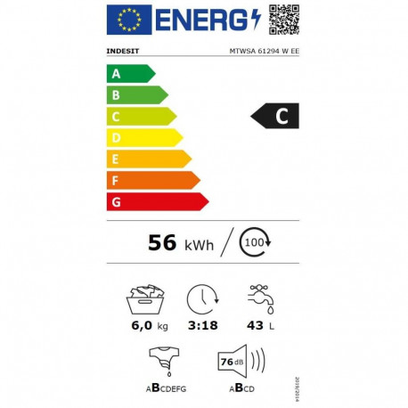 Indesit MTWSA 61294 W EE