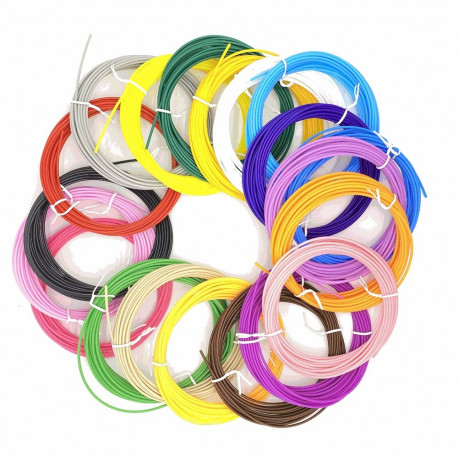 Fusion Accessories 3D printing pen abs filament 1.75mm | 5M - 20 Colors