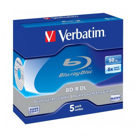 Verbatim BD-R DL 50 GB 5 pcs