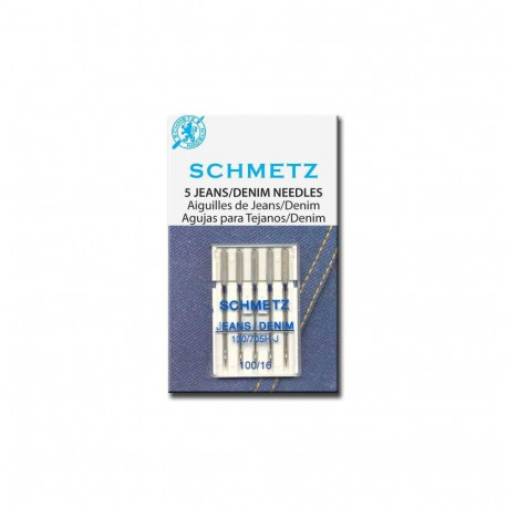 Schmetz needles for denim No. 100, 5 pcs. 53001215