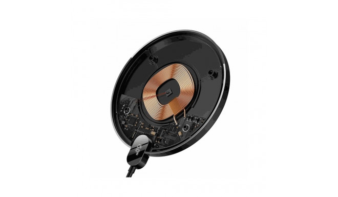 Baseus Wireless charger Digital LED 15W"" Black