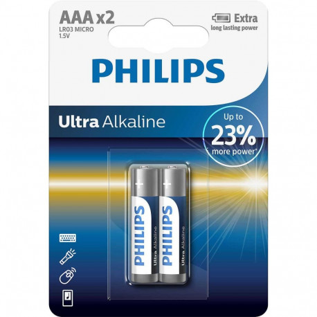 Philips LR03E2B/10 Ultra Alkaline AAA / 2 pcs