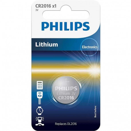 Philips CR2016/01B Mini lithium battery / 1 pc