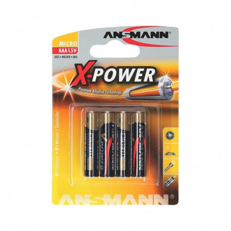 Ansmann AAA / LR03 / 1.5V - 4 psc