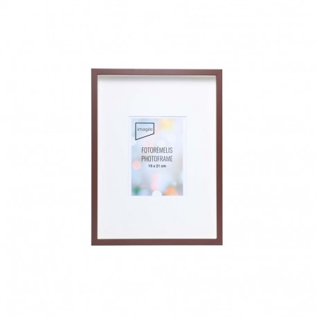 Frame - Imagee AMRI 30x40 Wooden Photo Frame for 15x20 cm, Brown
