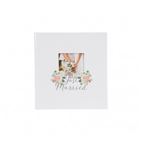 Photo Album - GOLDBUCH 08188 Just Married 30x31 cm 60 Pages White