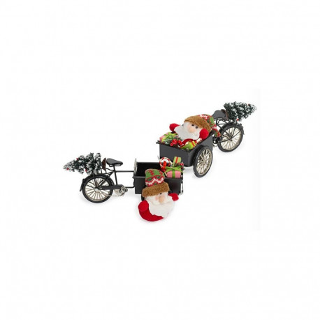 Christmas Decoration - KPH Metal XM-1882 28x11x16.5 cm, 590 g, Silver