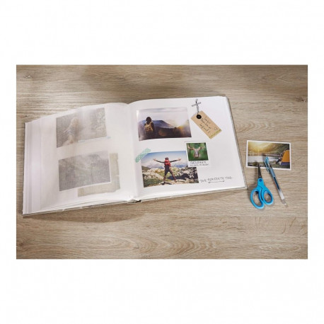 Photo Album - Walther FA-508-T 30x30 cm, 100 Pages, Cloth Anthracite
